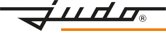 Logo der Firma Judo mit gelber Linie